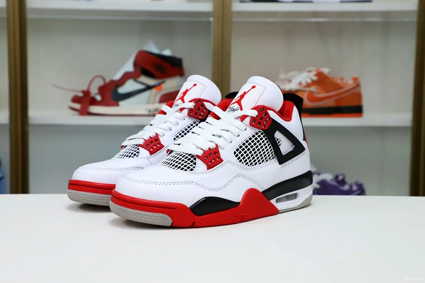 4 RETRO 'FIRE Kimikick RED' JORDAN AIR 2012 0609